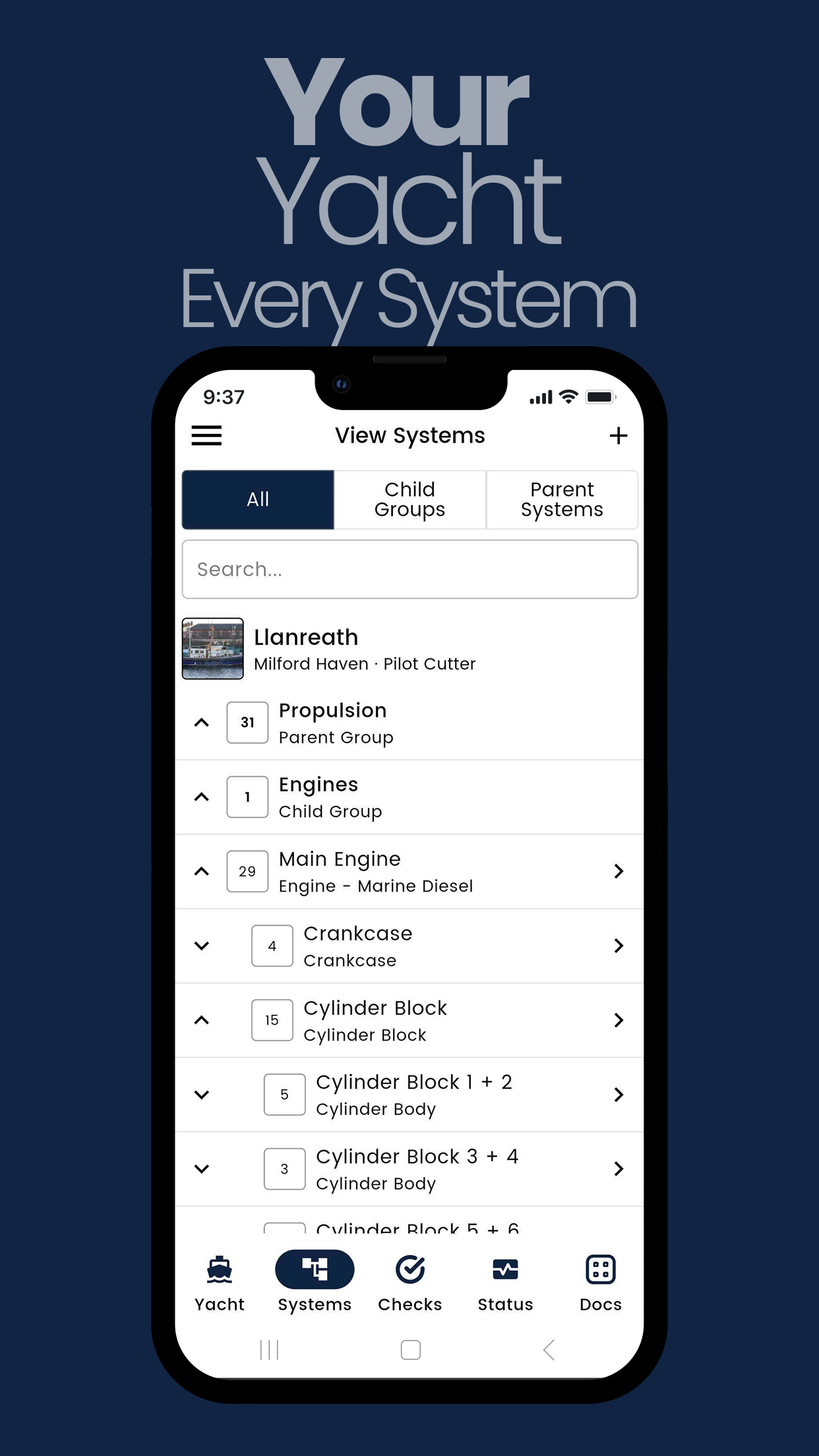 Your Yacht Every System