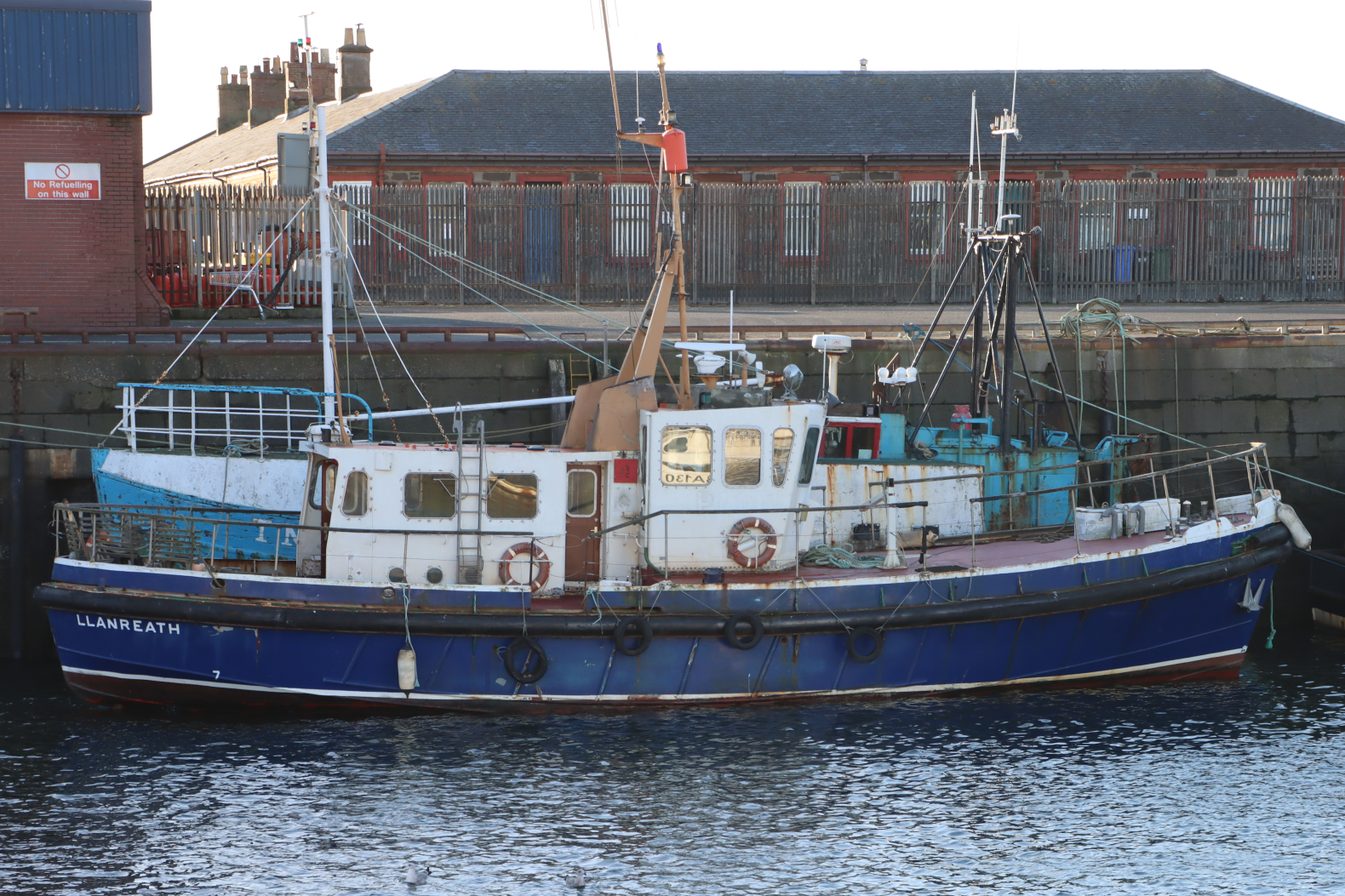 Llanreath — ex-Bristol Channel pilot cutter built 1973, under restoration as the YachtPrep test vessel
